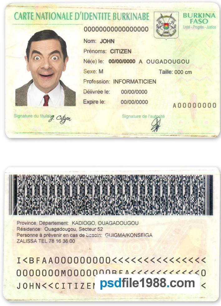 Burkina Faso ID
